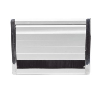 Caja Universal Vacía de 2 Módulos para Instalación en Escritorio (Voz, Datos, Video, Contactos Eléctricos), (No Incluye Accesorios)