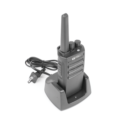 Radio Portátil Analógico / VHF 136-174 MHz / 5W / 16 Canales / Scrambler de Voz / VOX / Batería 2500 mAh