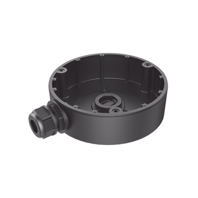Caja de Conexión de Exterior Color Negro / Compatible con DS-2CD2143G2-I(S)(BLACK) — HIKVISION · SKU DS-1280ZJ-DM18(BLACK)