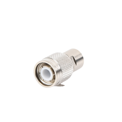 Conector TNC Macho Rosca Izquierda para cables RG-58/U, RG-142/U. 