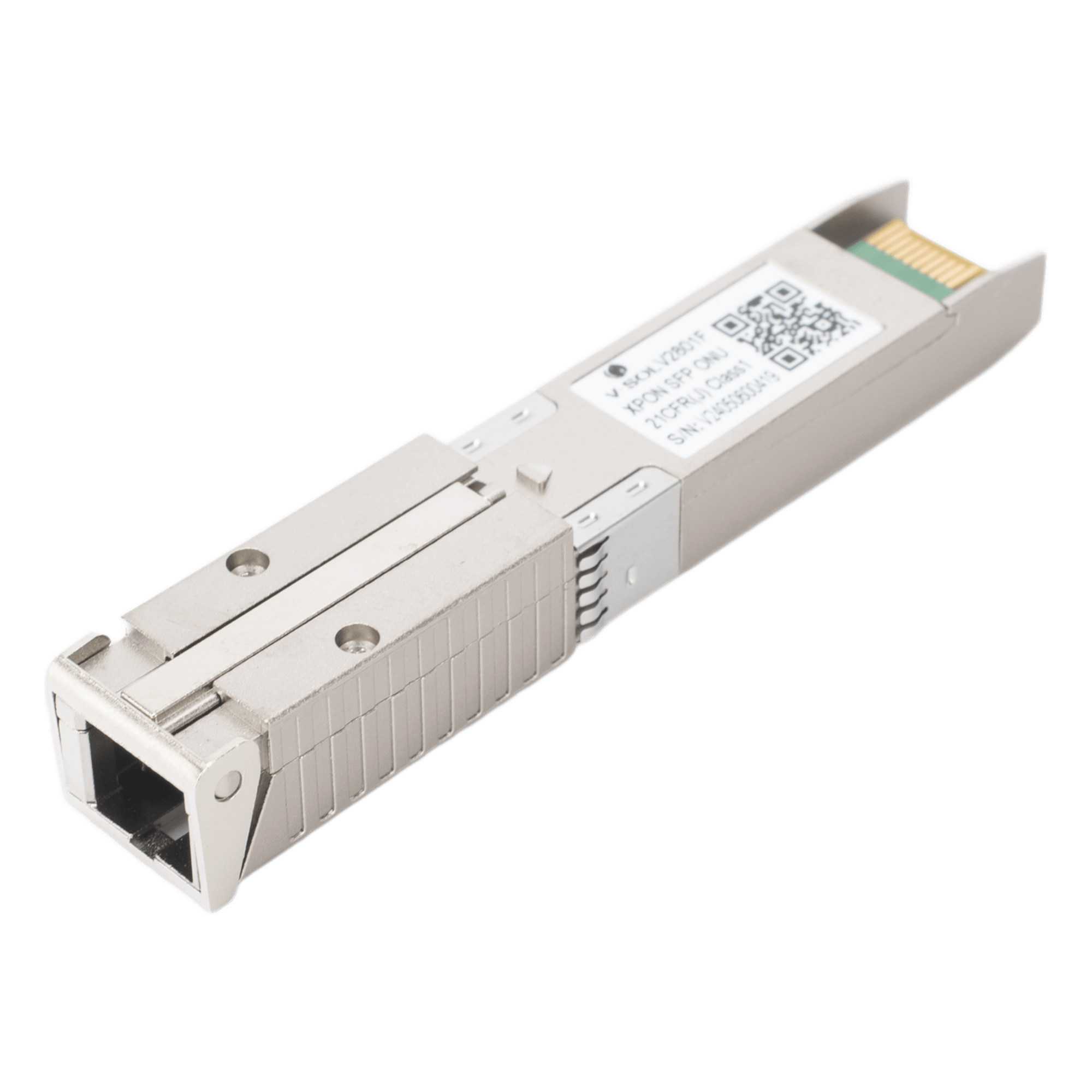 Módulo para puertos SFP / Permite convertir un puerto SFP en una ONU EPON o GPON — V-SOL · SKU V2801-F