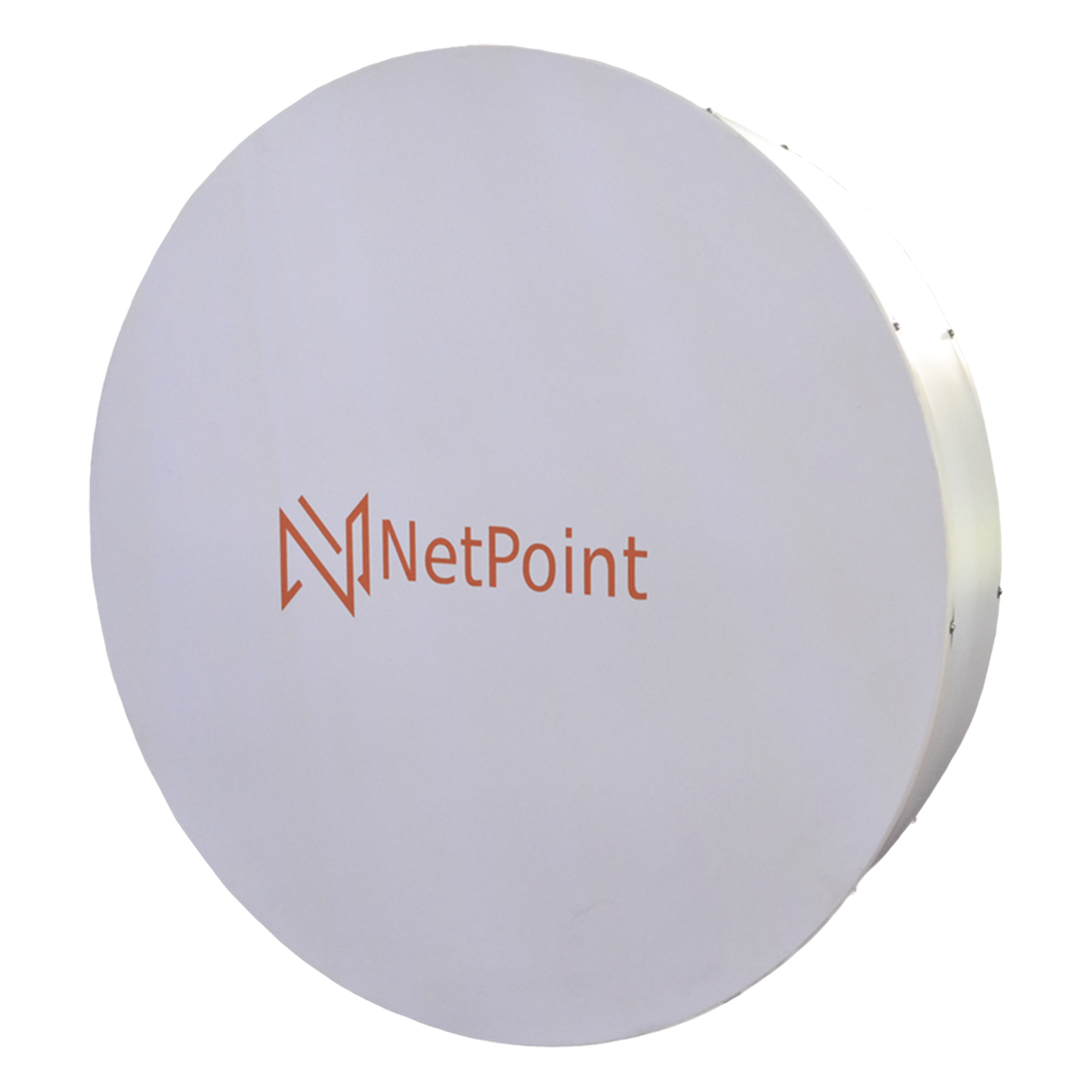 Antena Direccionales Blindada para radio C5X, B5X, C6X, B6X / tecnología Twist-on para radios de guía de onda / 4.9-6.4 GHz / Ganancia 34 dBi / Ideal para hasta 50 km / Montaje incluido. — NetPoint · SKU NP-PRO-S34