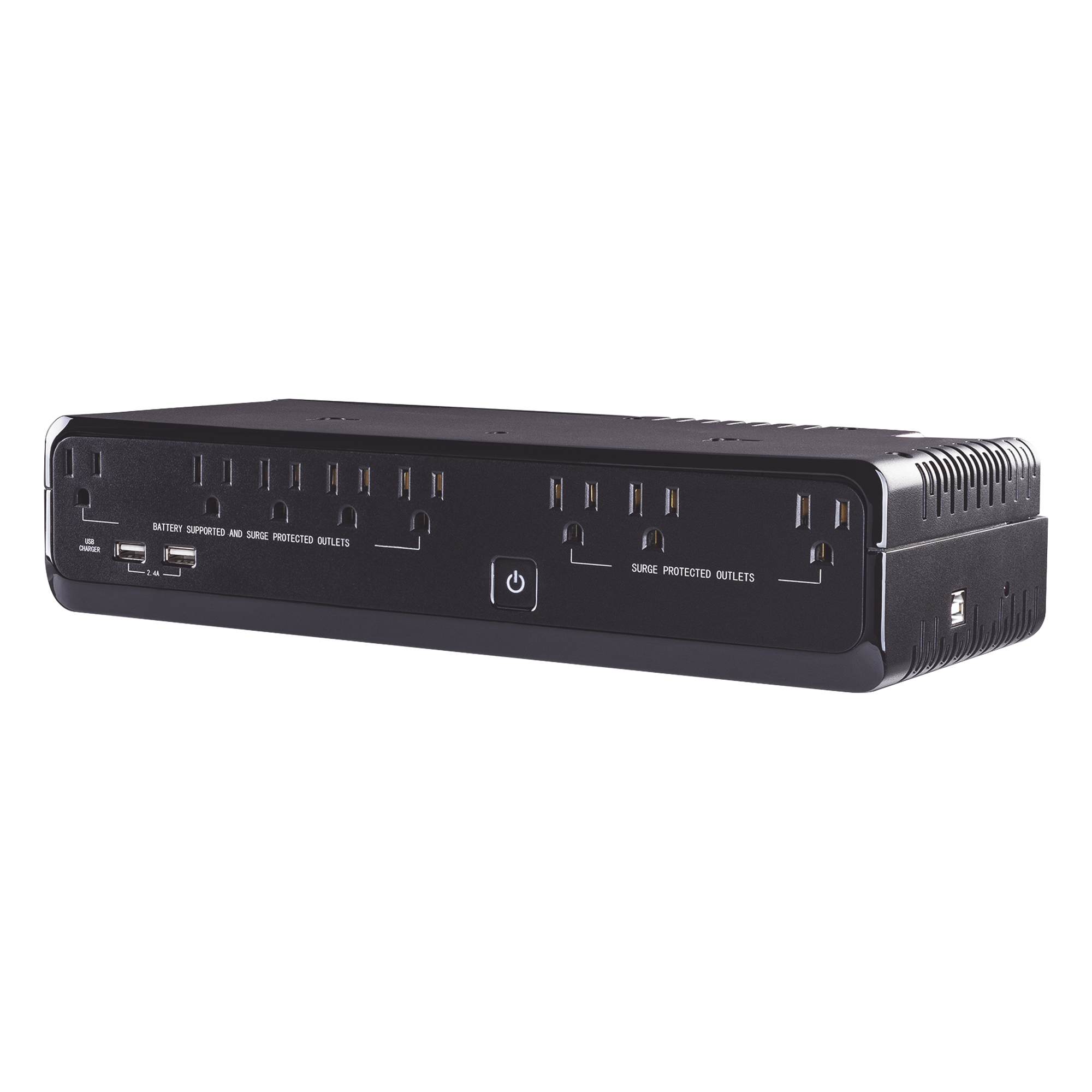 UPS de Escritorio / 750 VA / 375 W / Topología Standby / 8 Tomas NEMA 5-15R / Supresión 890 J / USB 2.4 A