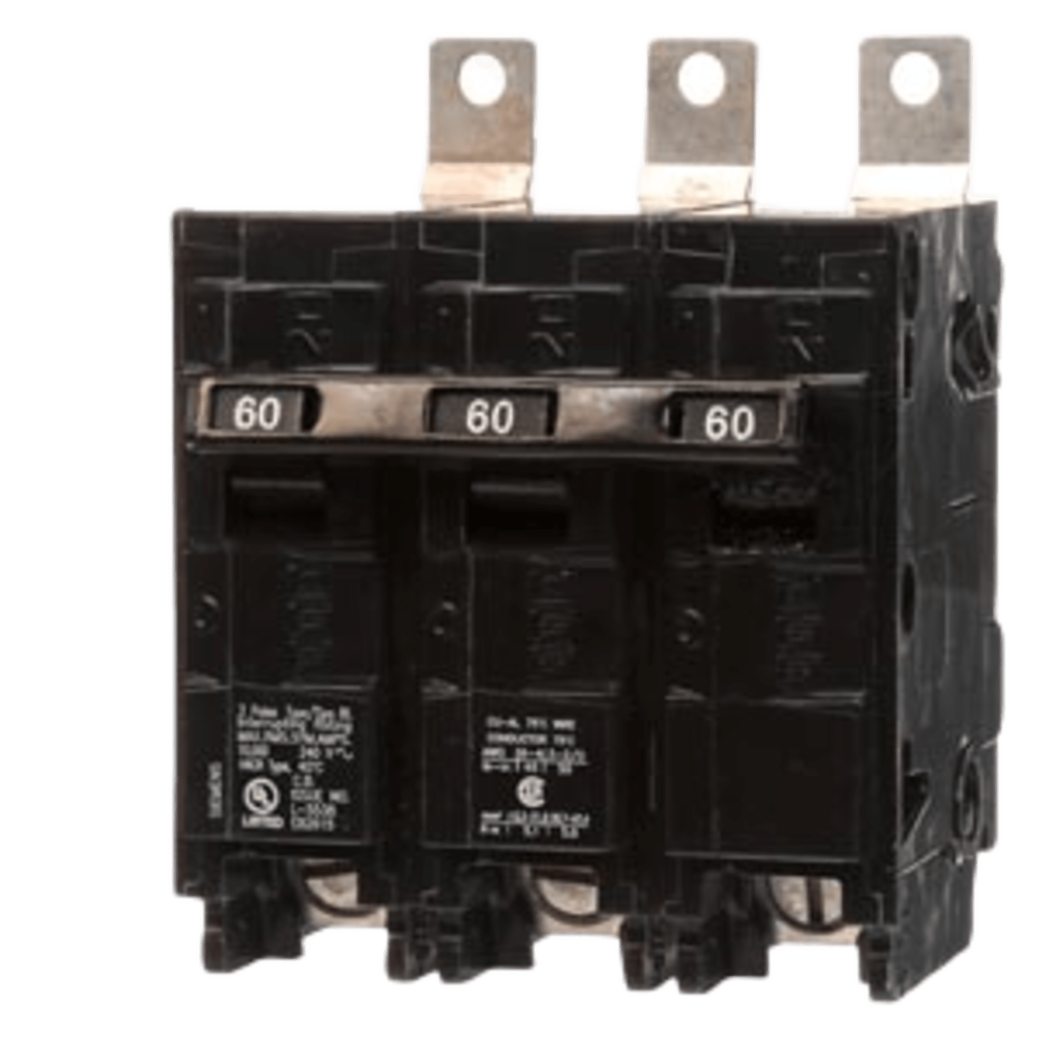 Interruptor automático atornillable tipo BL 3 polos, 60 amp. — SIEMENS · SKU B360S