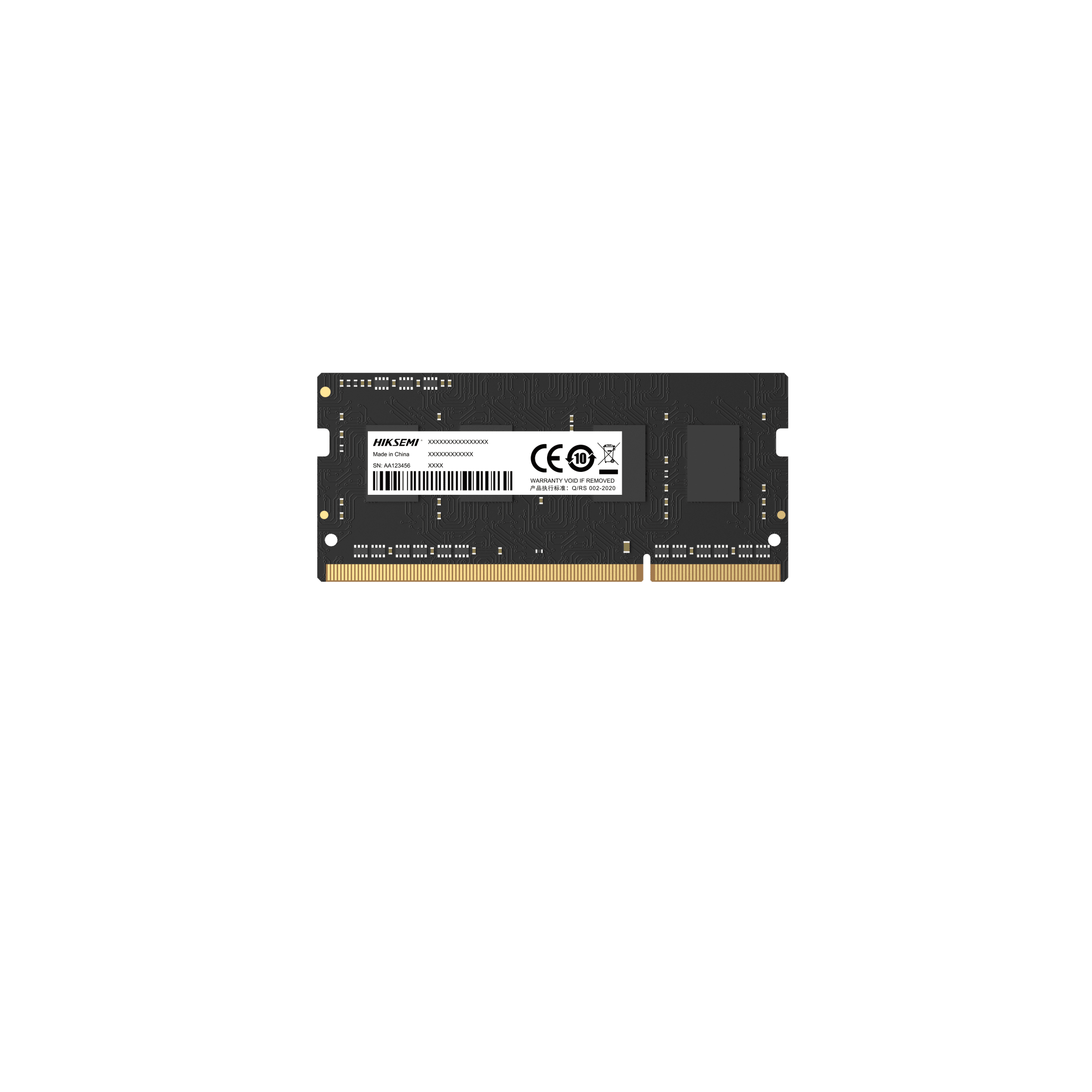 Módulo de Memoria RAM DDR4 de 8 GB / 3200 MHz / Para Laptop o NAS / SODIMM 