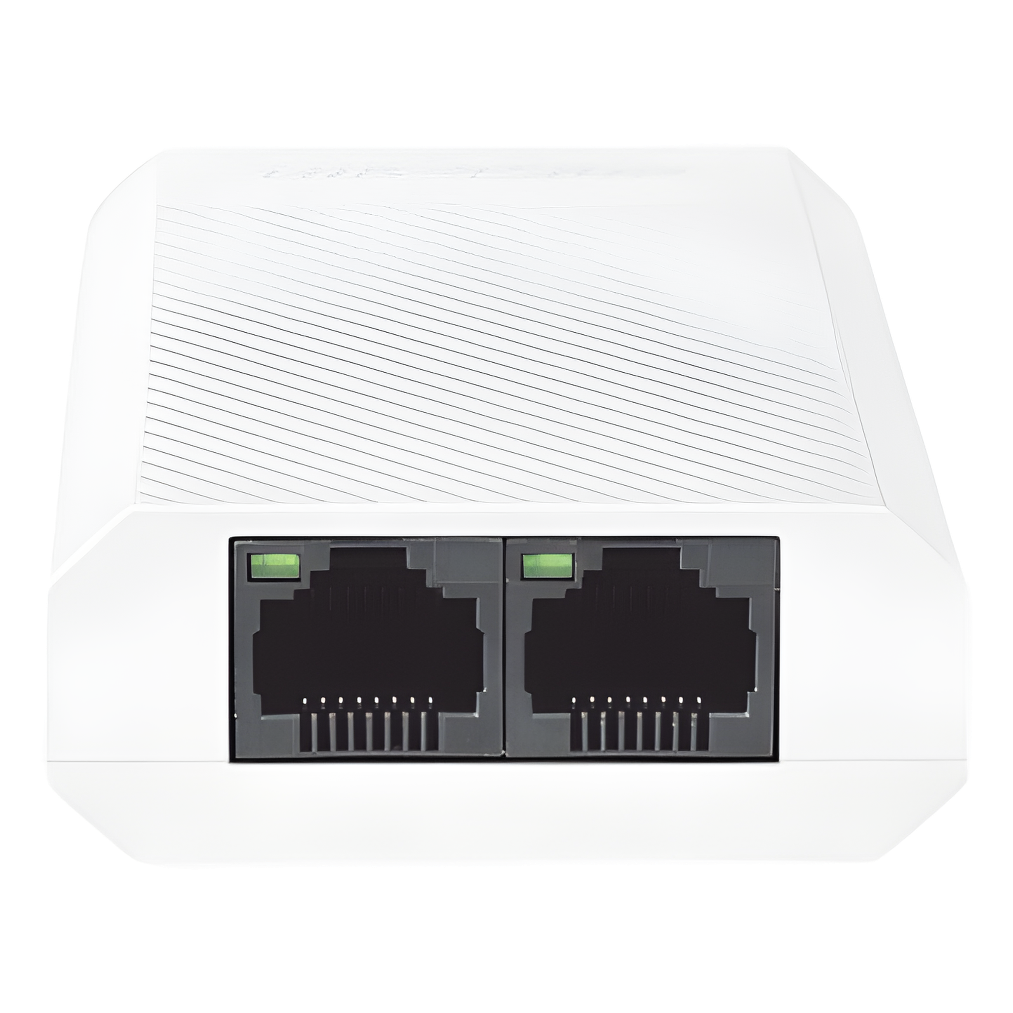 Extensor PoE+ (30 Watts Entrada) / 100 Mbps con 2 Salidas PoE+ (30 Watts Totales de Salida) / Uso Interior / Podemos Alimentar 2 Cámaras IP — HIKVISION · SKU DS-3E0103DP-E/R