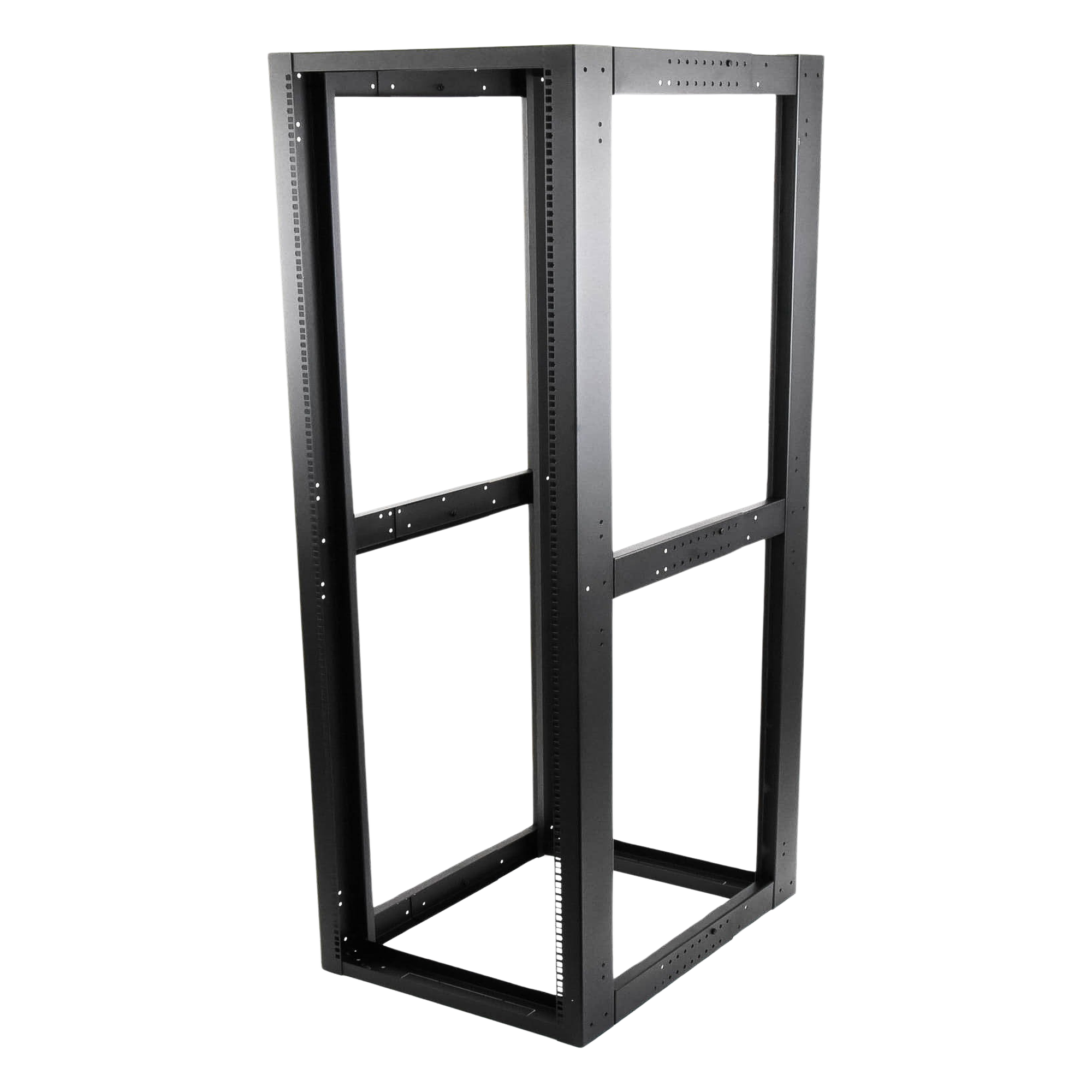 Rack Estándar 19" de 4 Postes, Acero, 45 Unidades, Profundidad Ajustable.