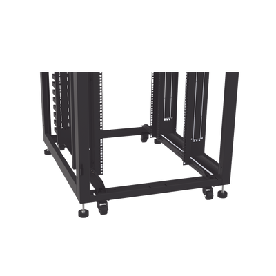Gabinete para Telecomunicaciones Rack Estándar de 19", 42UR, 800 mm Ancho x 1000 mm Profundidad. Fabricado en Acero, Se envía el Gabinete Armado.