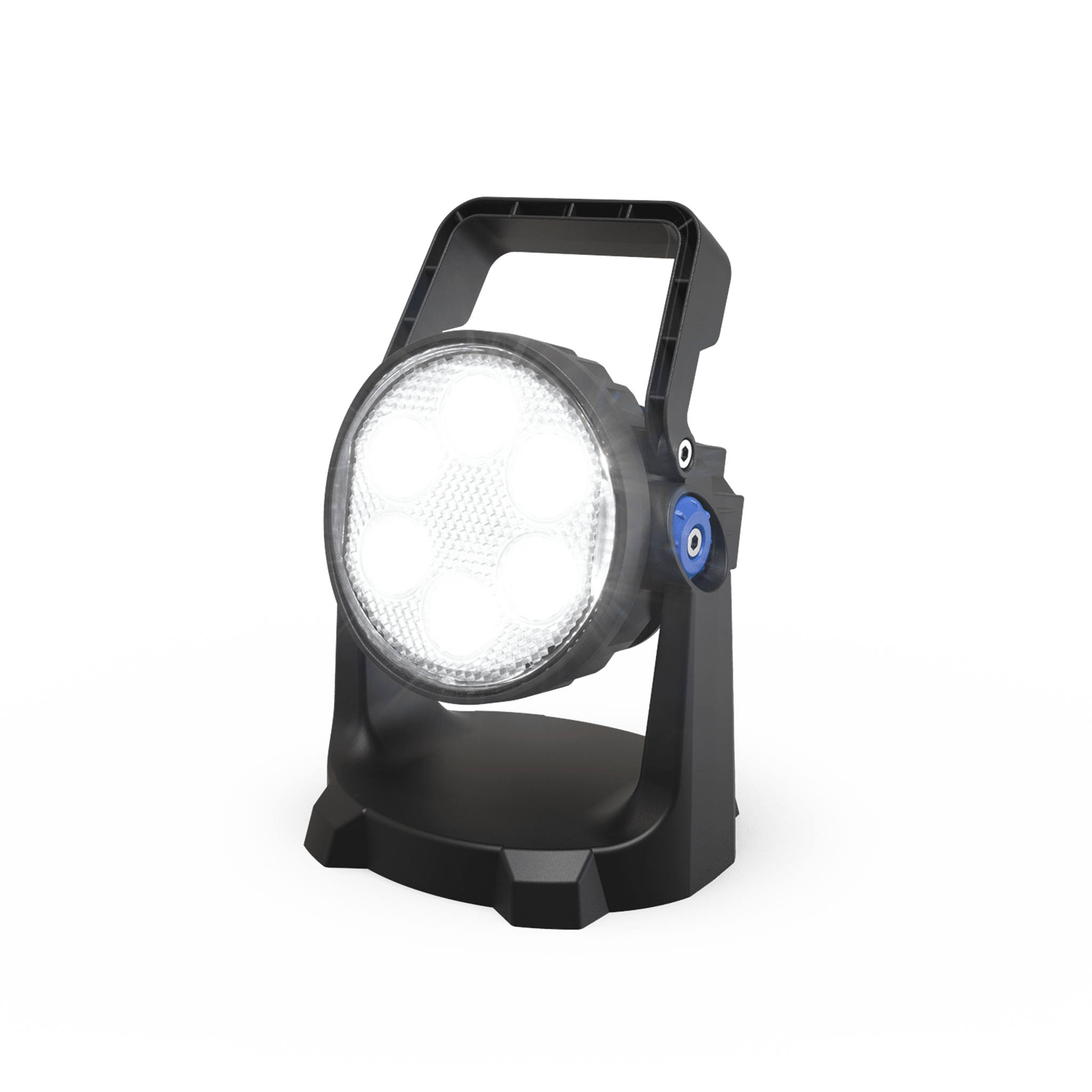 Lámpara de trabajo de mano de 6 LED, con batería recargable y montaje magnético, IP67