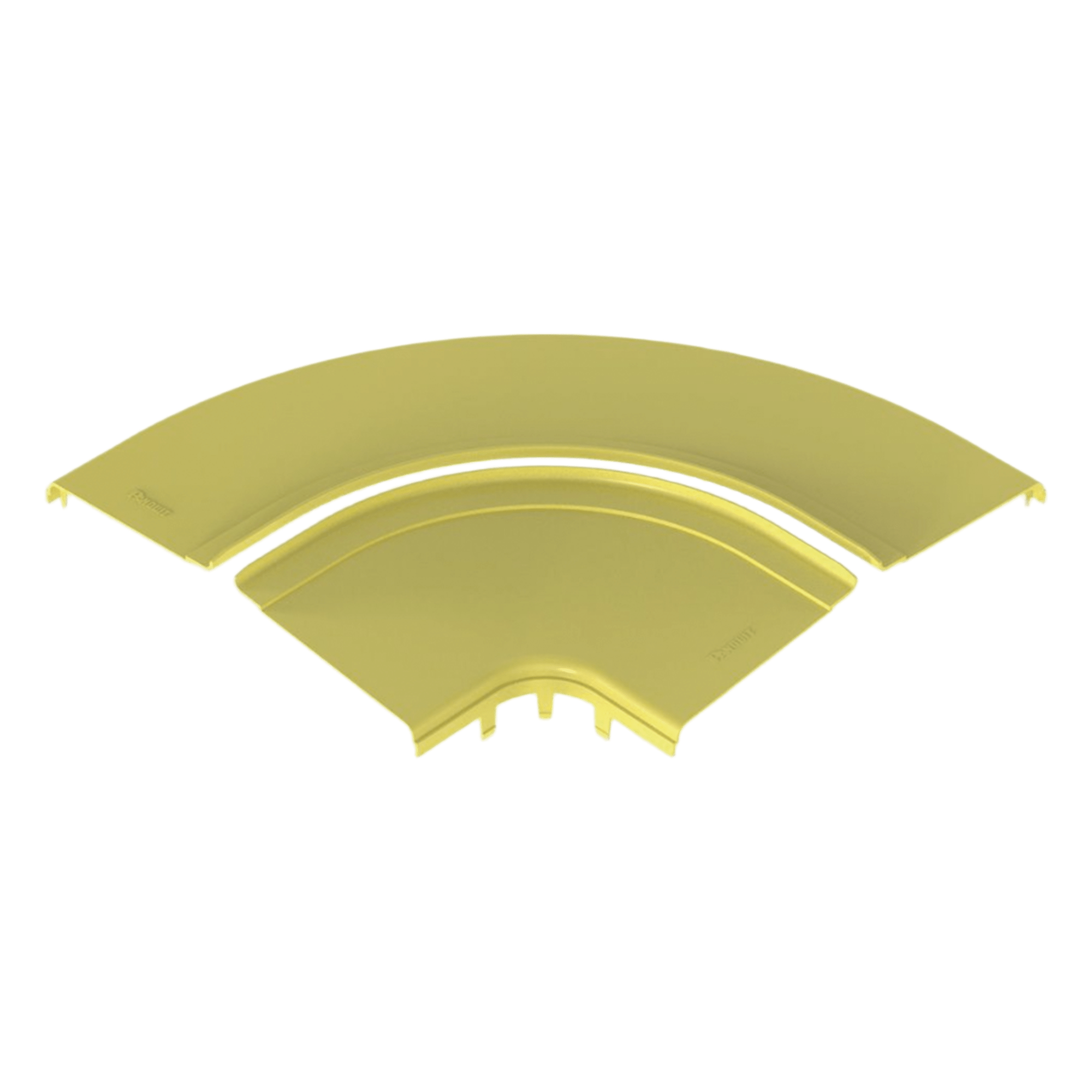 Tapa Opcional para Ángulo Recto de 90° Horizontal FRRA12X4LYL, Color Amarillo — PANDUIT · SKU FRRASC12LYL