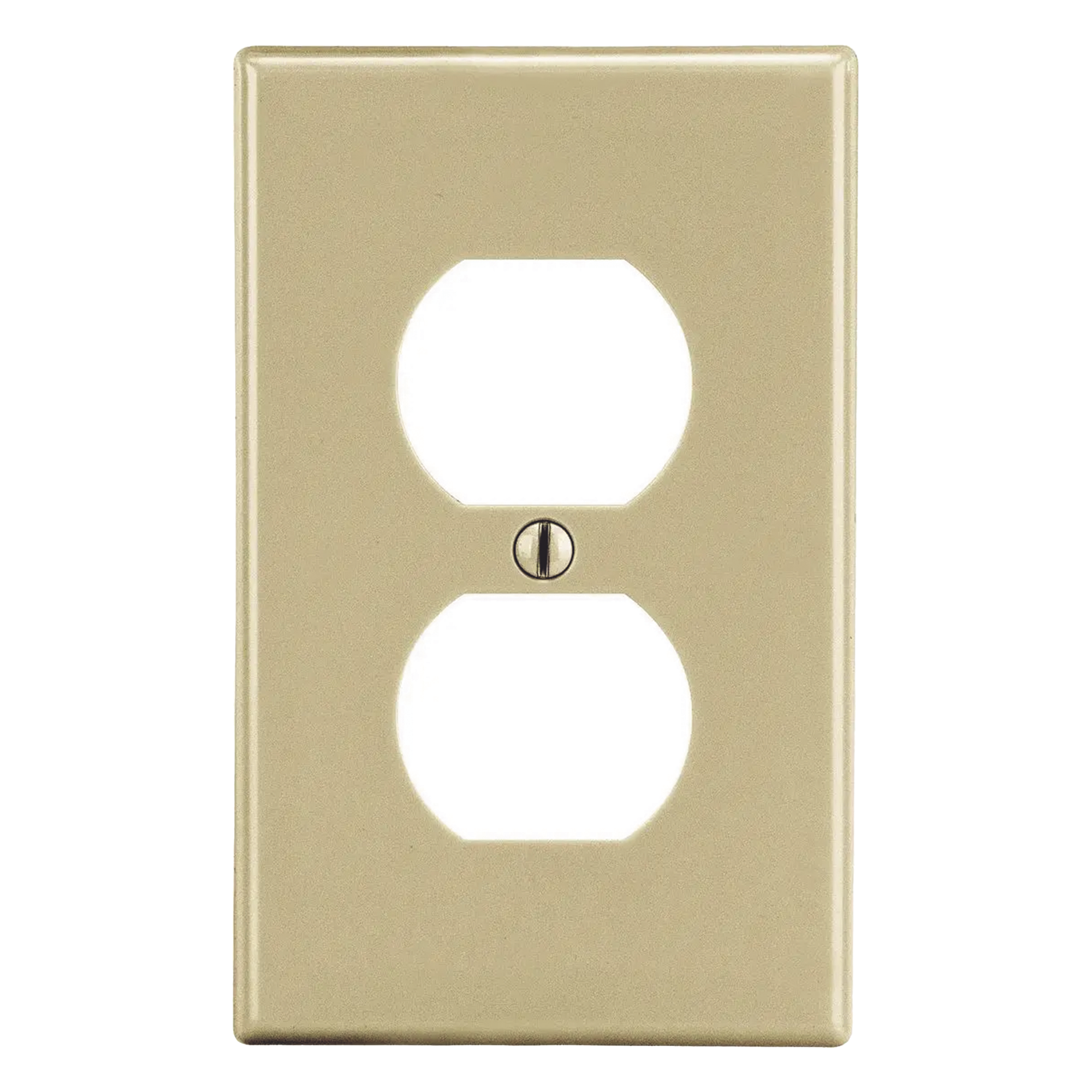 Placa de Pared para Contacto Duplex Color Marfil. — HUBBELL · SKU HUB-P8I