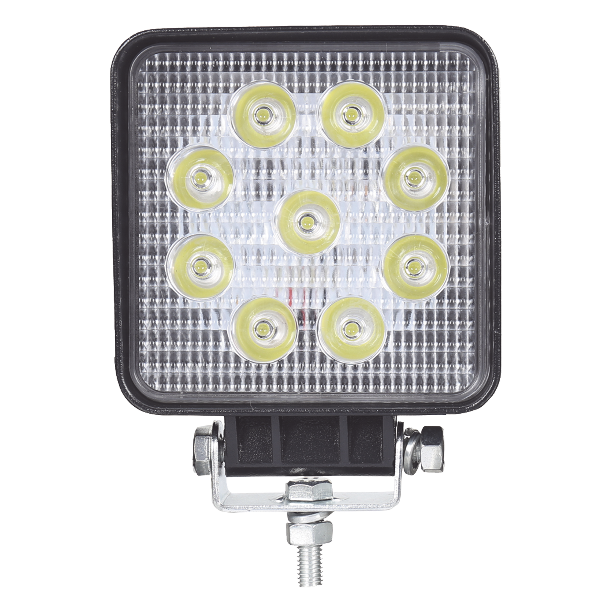 Luz de trabajo de 9 LED , 2300 Lúmenes, 27 Watts, 10-30 Vcc, IP67 — EPCOM INDUSTRIAL SIGNALING · SKU XD27F