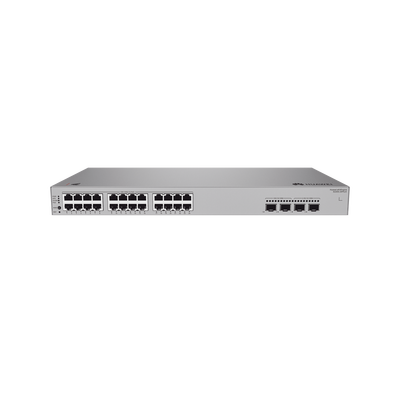 Switch de Acceso eKit Administrable / Capa 2 / 24 Puertos PoE+ Gigabit + 2 Puertos SFP(2.5 Gbps) + 2 Puertos SFP+(10 Gbps) / PoE Perpetuo / Presupuesto PoE 400 W / Sin licenciamiento
