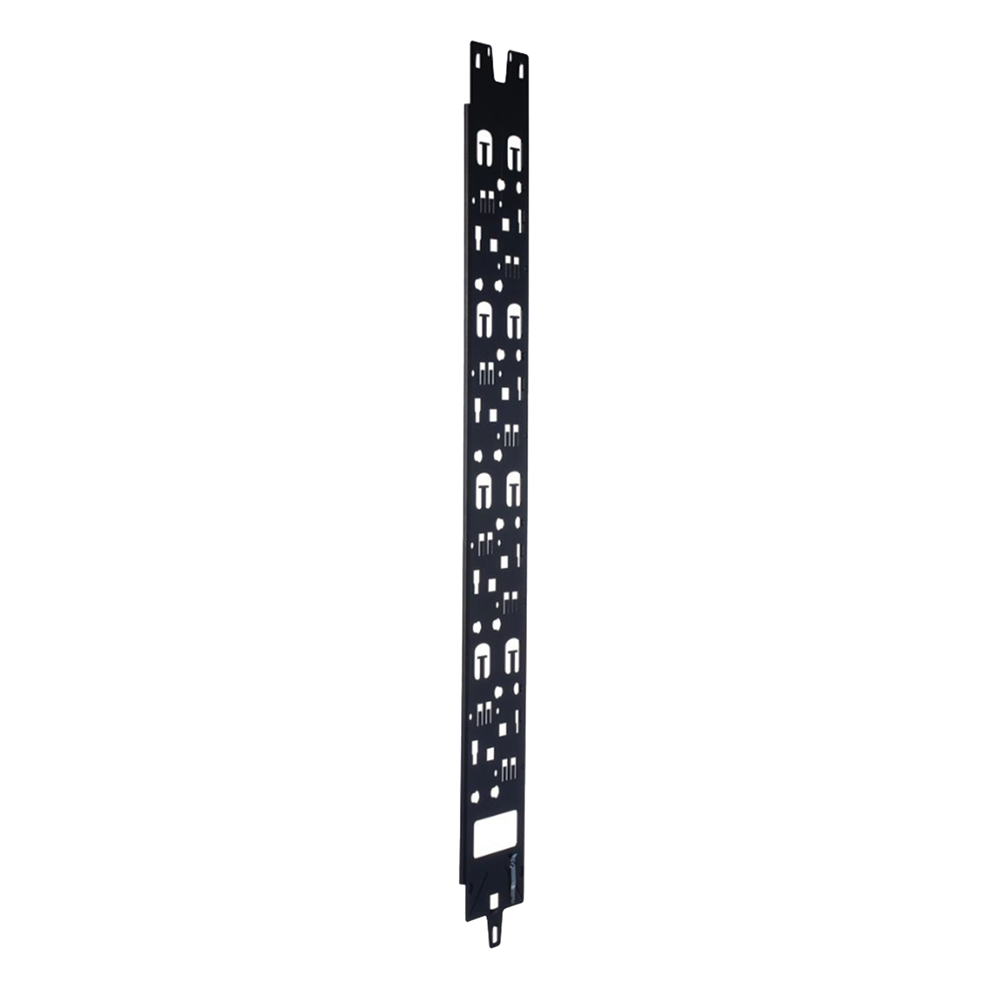 Panel Administrador de Cables Vertical / 42 RU / Acero con Acabado en Polvo / 977.6 mm (3.2 ft) / Compatibilidad Anillos D, S1DR, S2DR, L, S1LR, S2LR / RoHS