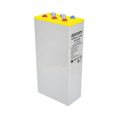 Batería de respaldo 2 V | 2,000 Ah | GEL PURO OPzV | Ciclo profundo | Uso en Aplicaciones Fotovoltaicas y de Respaldo — EPCOM POWERLINE · SKU PG22000