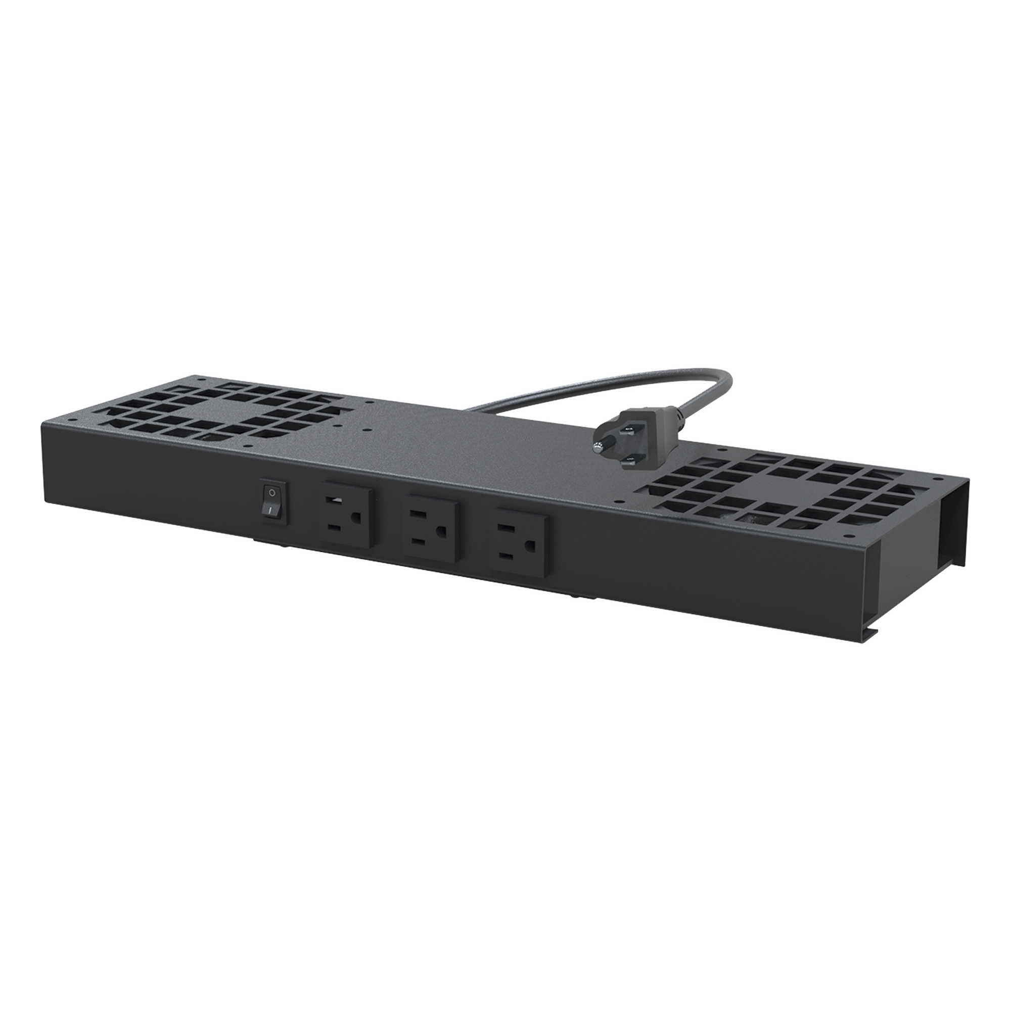 Kit de 2 Ventiladores (12 x 12 cm) con 3 Tomas de Corriente 110 Vca/50 Hz con Clavija — LINKEDPRO BY EPCOM · SKU LP-VENT-02V2
