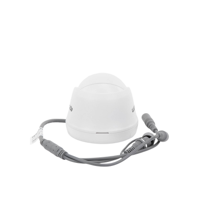 Turret TURBOHD 2 Megapíxel (1080p) / Imagen a color 24/7 / Lente 2.8 mm / Policarbonato / Luz Blanca 20 mts / Interior / Microfono Integrado / TVI-AHD-CVI-CVBS / dWDR