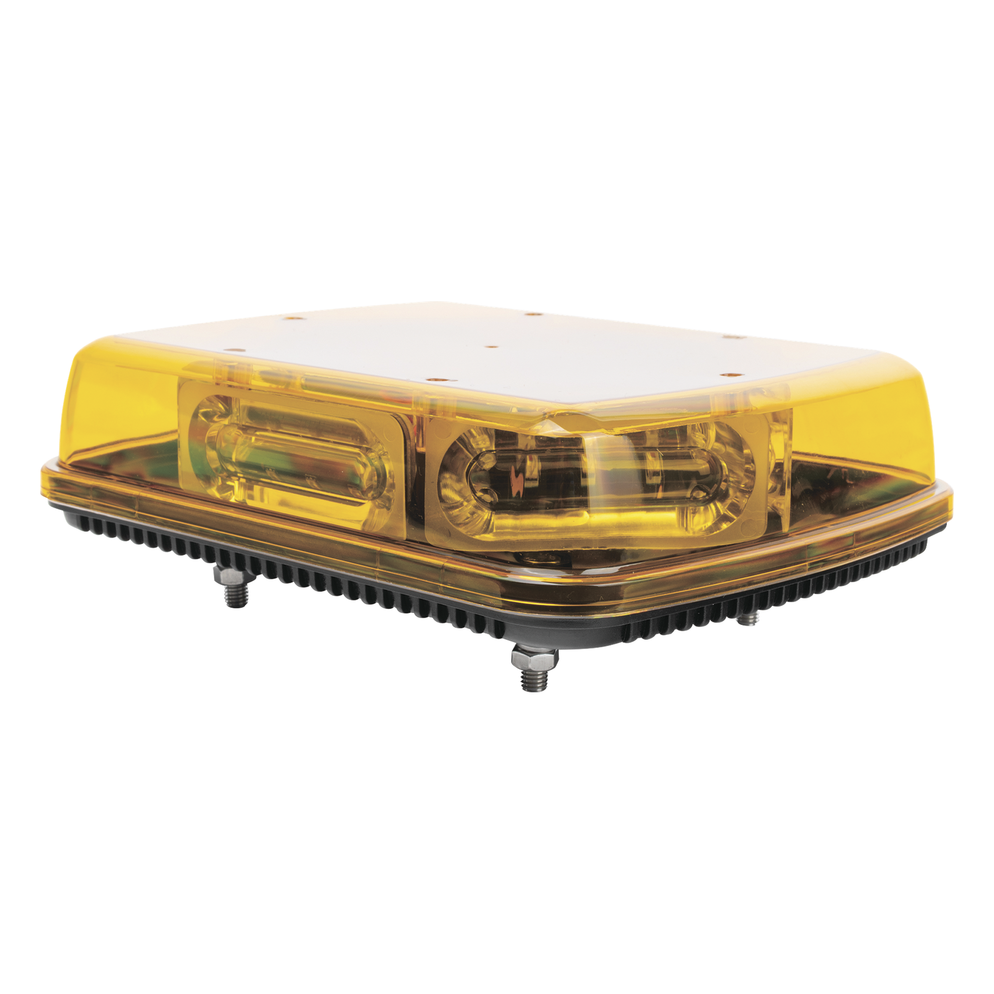 Mini Barra  con 18 Poderosos LEDs, Color Ámbar Con Montaje Fijo de Tornillos — EPCOM INDUSTRIAL SIGNALING · SKU X1665AVM