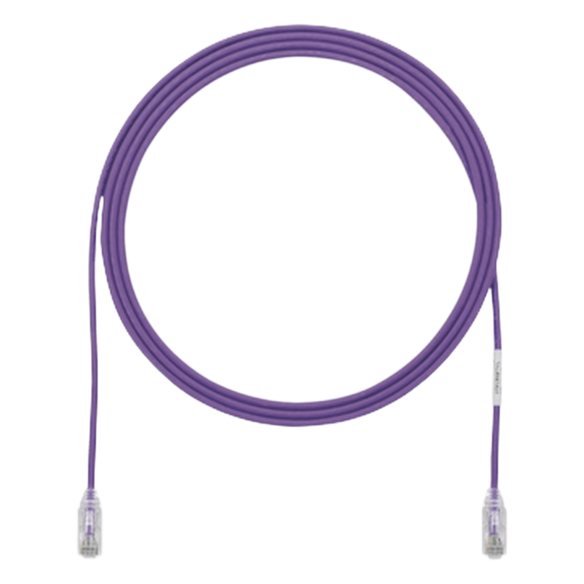 Cable de Parcheo TX6, UTP Cat6, Diámetro Reducido (28AWG), Color Violeta, 0.91 Metros (3 Pies) — PANDUIT · SKU UTP28SP3VL
