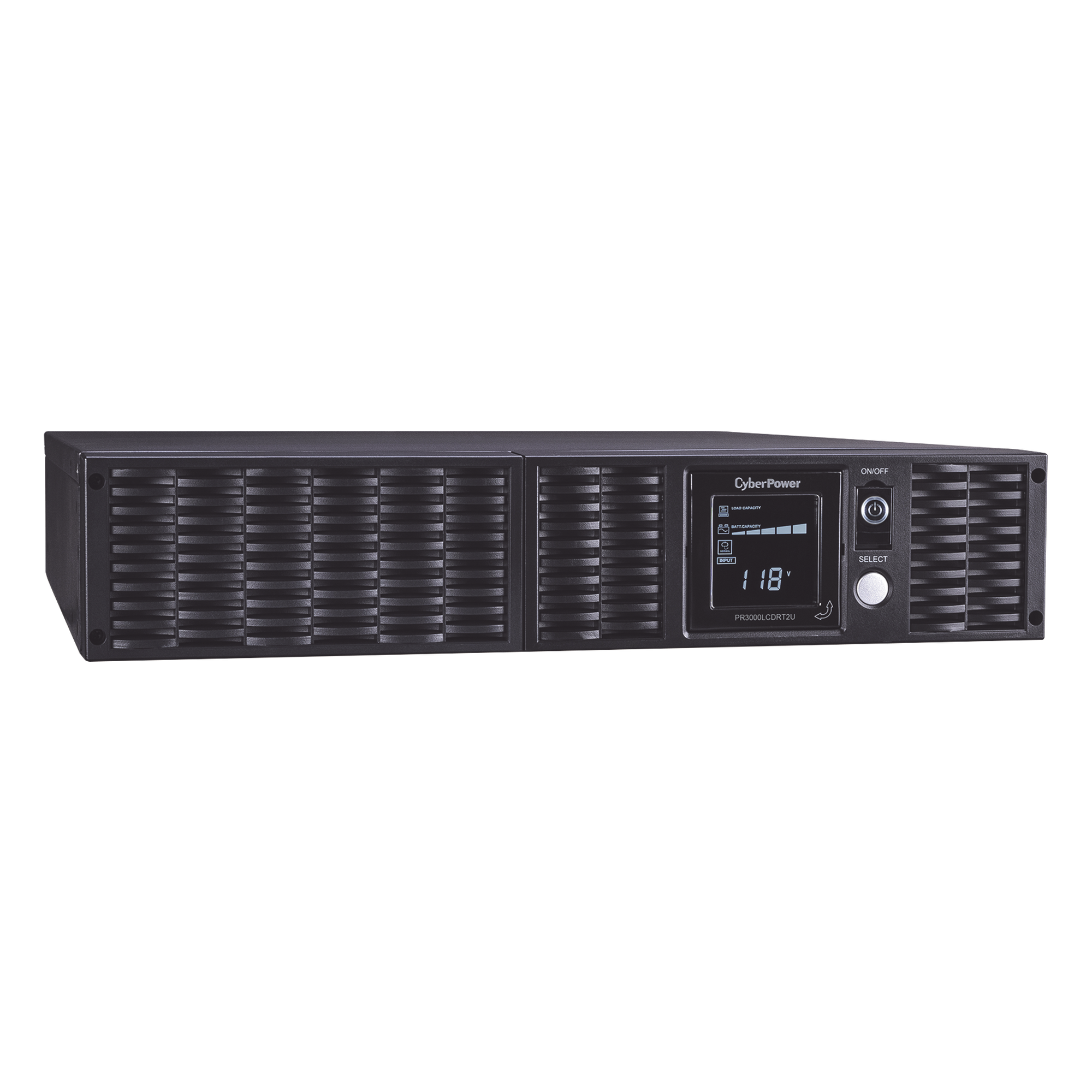 UPS de 3000 VA/2700 W, Topología Línea Interactiva, Entrada 120 Vca NEMA L5-30P, Onda Senoidal Pura, Torre o Rack de 2 UR, Con 8 Tomas 5-20R y 1 L5-30R