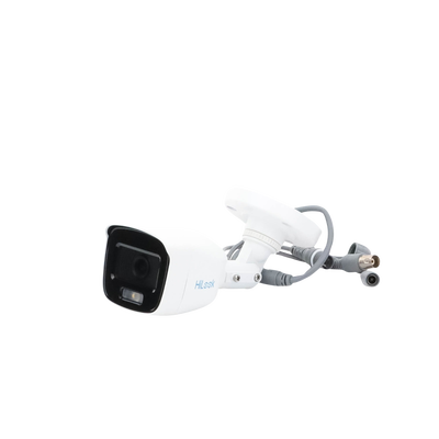 [ColorVu] Bala TURBOHD 2 Megapixel (1080p) / Imagen a Color 24/7 / Lente 2.8 mm / Microfono Integrado / Luz Blanca 20 mts / IP66 / Metálica