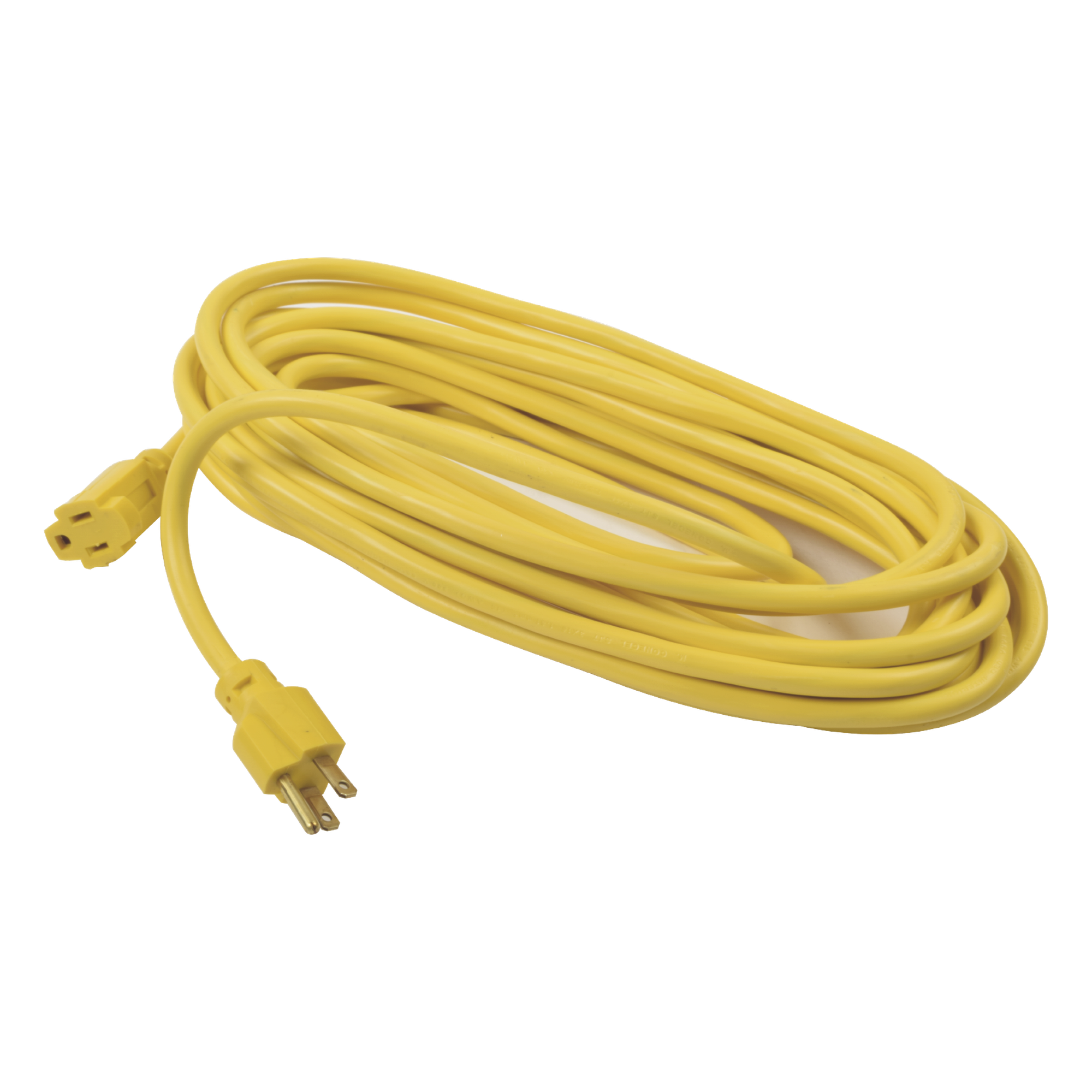 Extensión eléctrica de uso rudo aterrizada 10 metros / 127 V CA 10 A Máximo / Color Amarillo. — SURTEK · SKU SYS-136173