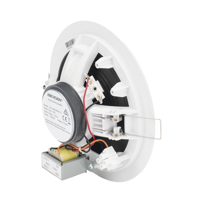 Altavoz Montaje en Plafón | 6 Watts | 100 V | Rejilla de Metal | Color Blanco | Uso Interior