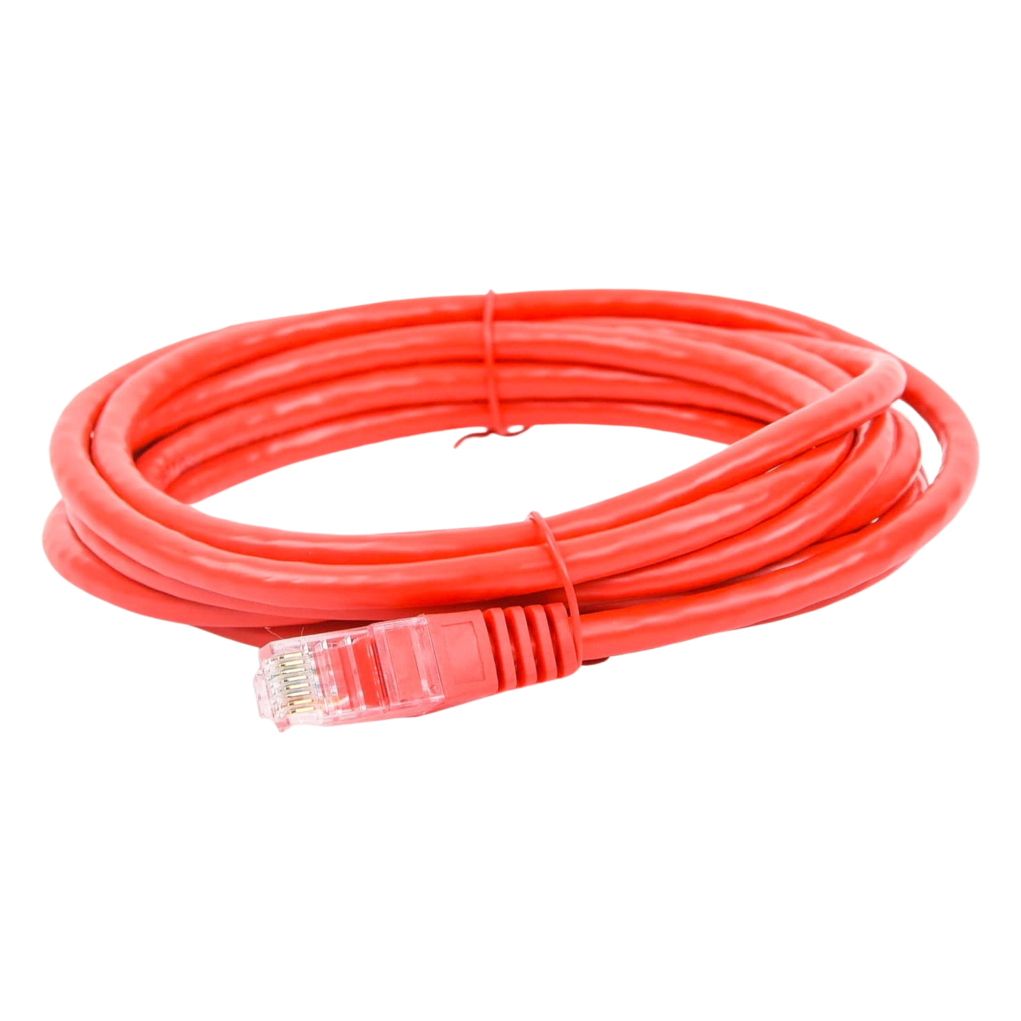 Cable de Parcheo UTP Cat6 / 3.0 m (9.84 ft) / 1 Gbps+ / RJ45 / Rojo