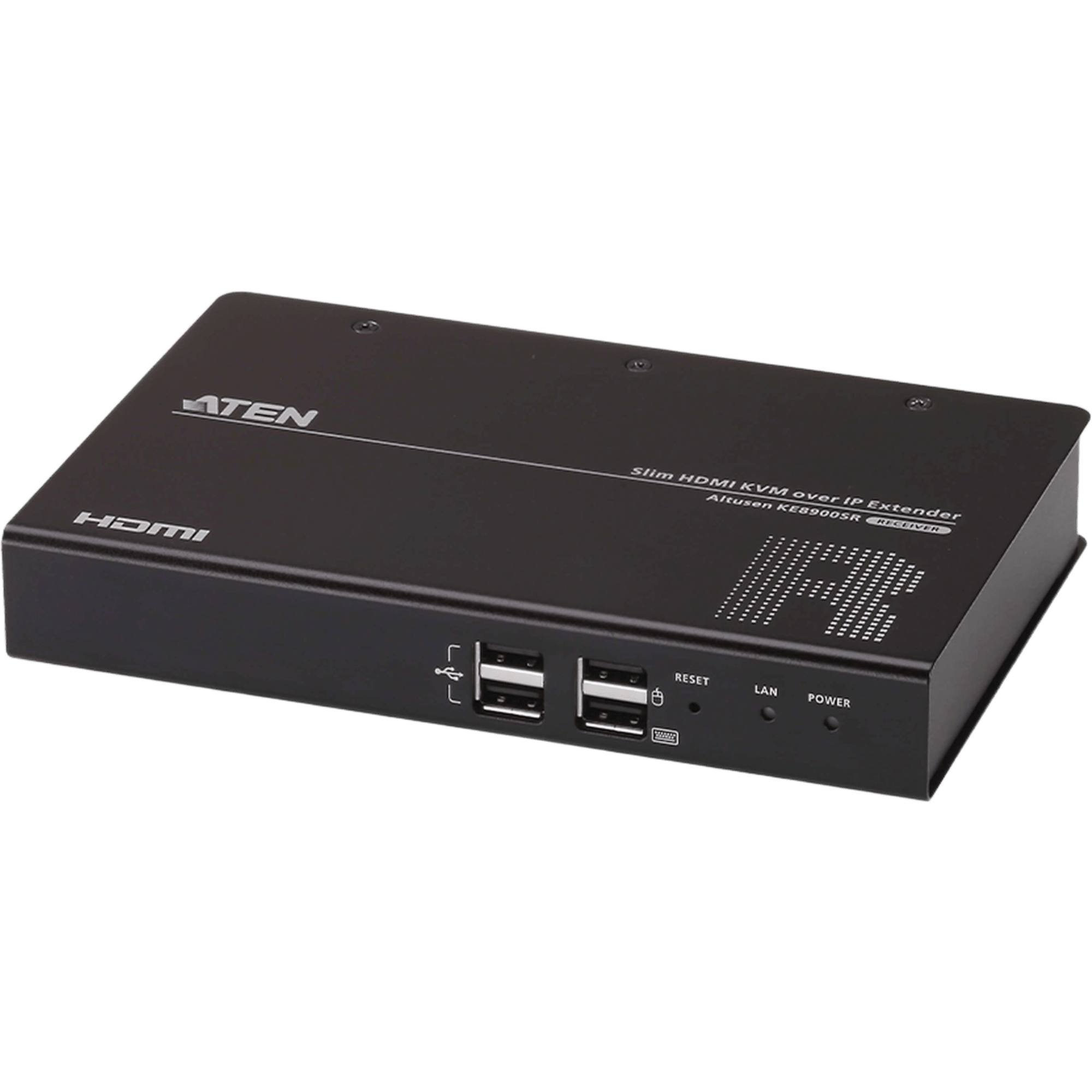 Receptor KVM | HDMI | Over IP | 1920x1080 | 60Hz | Compresión de Video sin Perdidas
