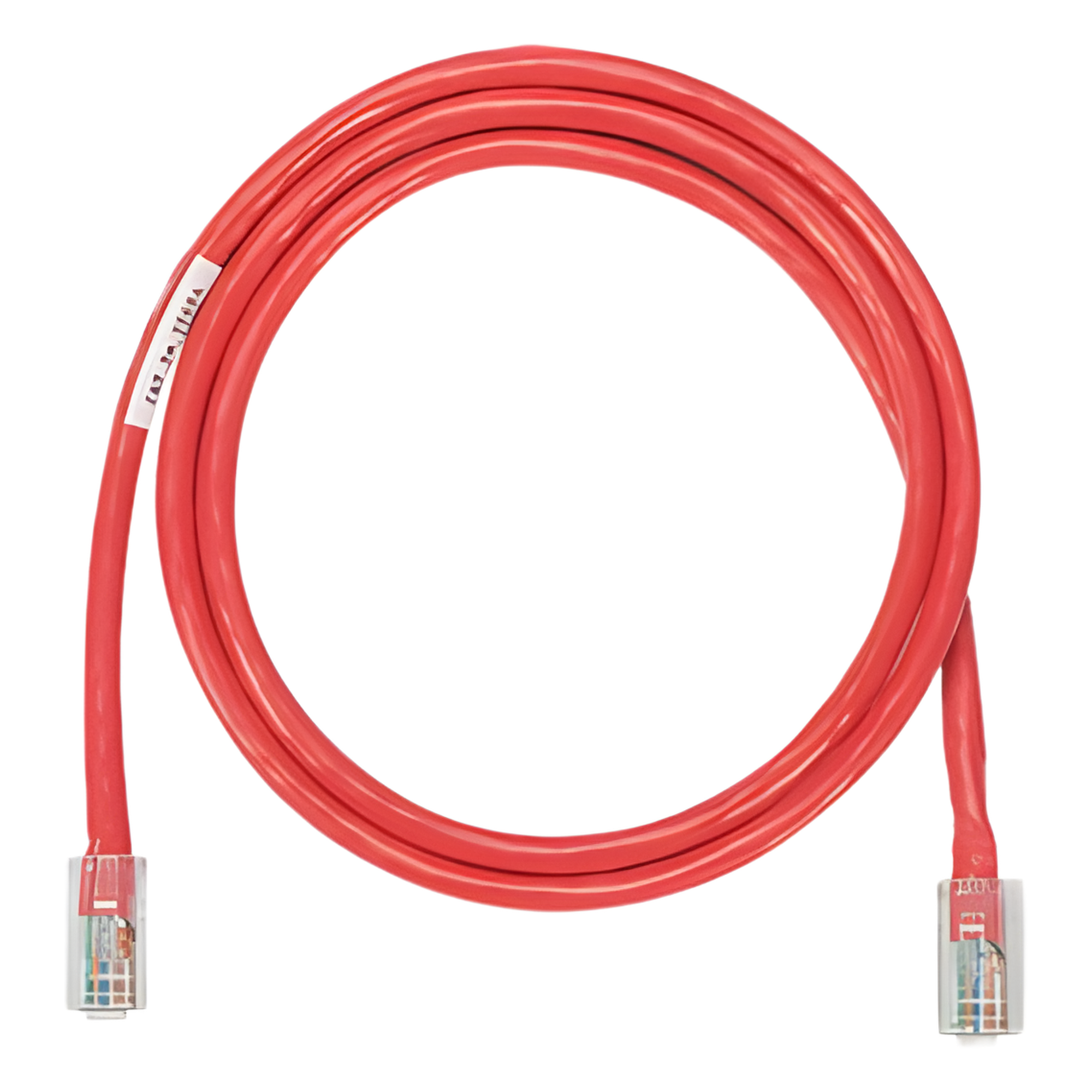 Cable de Parcheo UTP / Cat 5e / 24 AWG / 0.91 m (3 ft) / RJ45 / Rojo — PANDUIT · SKU NK5EPC3RDY