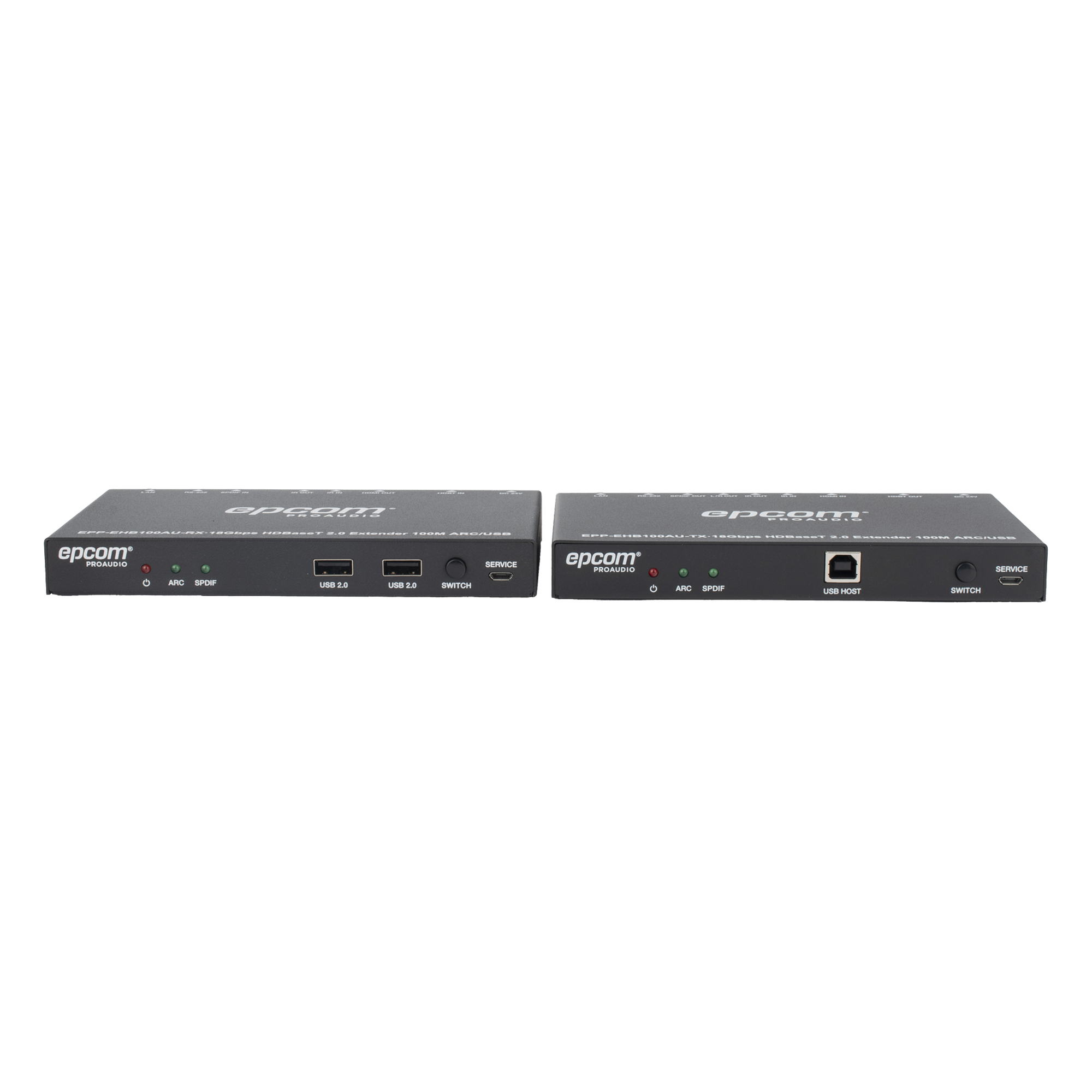 Kit Extensor HDMI | 4K2K@60HZ | HDR 4:4:4 | HDBaseT | 100M | Salida de Audio | HDCP 2.2 | IR Bidireccional | Admite la función USB KVM