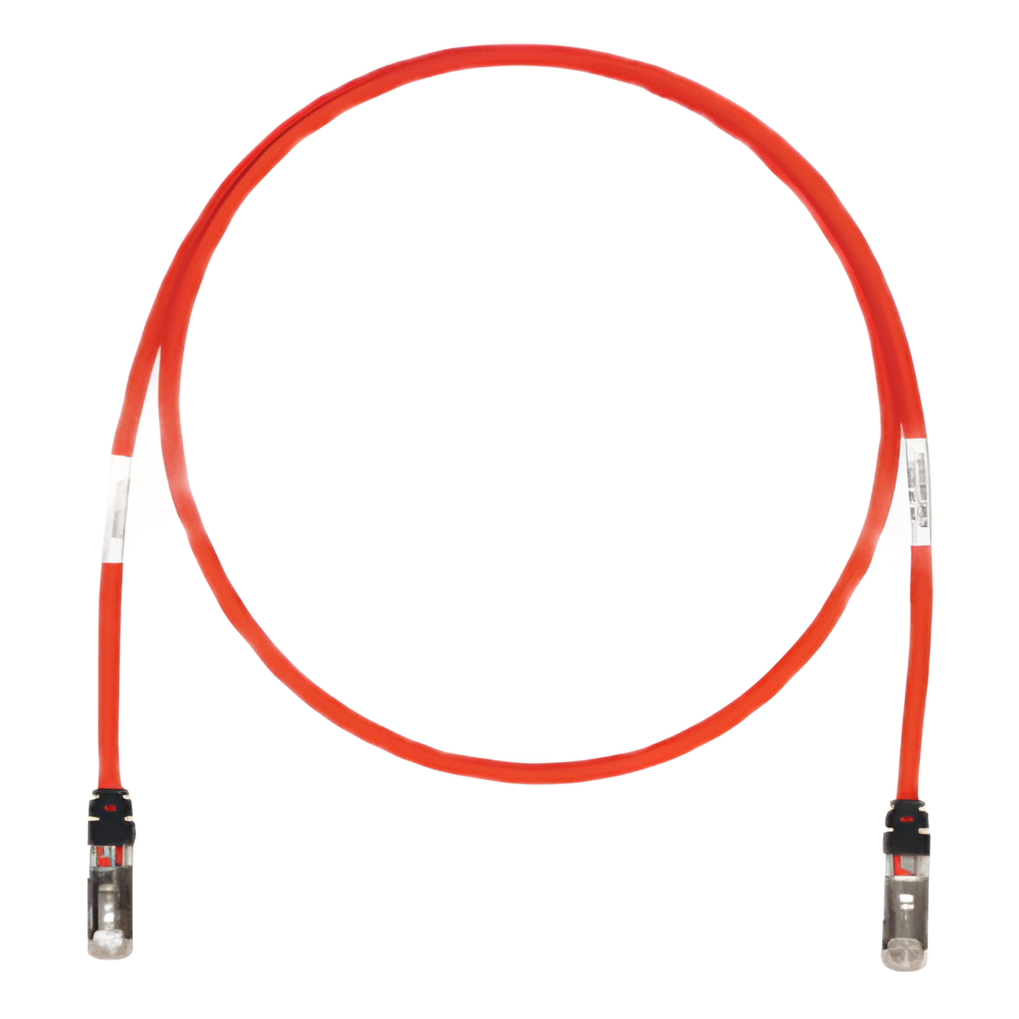 Patch Cord Cat6A, Blindado S/FTP, CM/LS0H, 1.52 Metros (5 Pies), Color Rojo — PANDUIT · SKU STP6X5RD