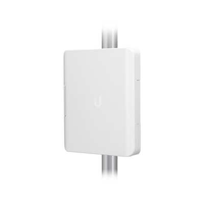 Kit Adaptador para Switch USW-Flex resistente para exterior de montaje en poste, incluye inyector POE-50-60W