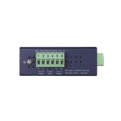 Convertidor de medios industrial PoE+ 1000BASE-SX a 10/100/1000BASE-T 802.3at (SC,MM) -550 m