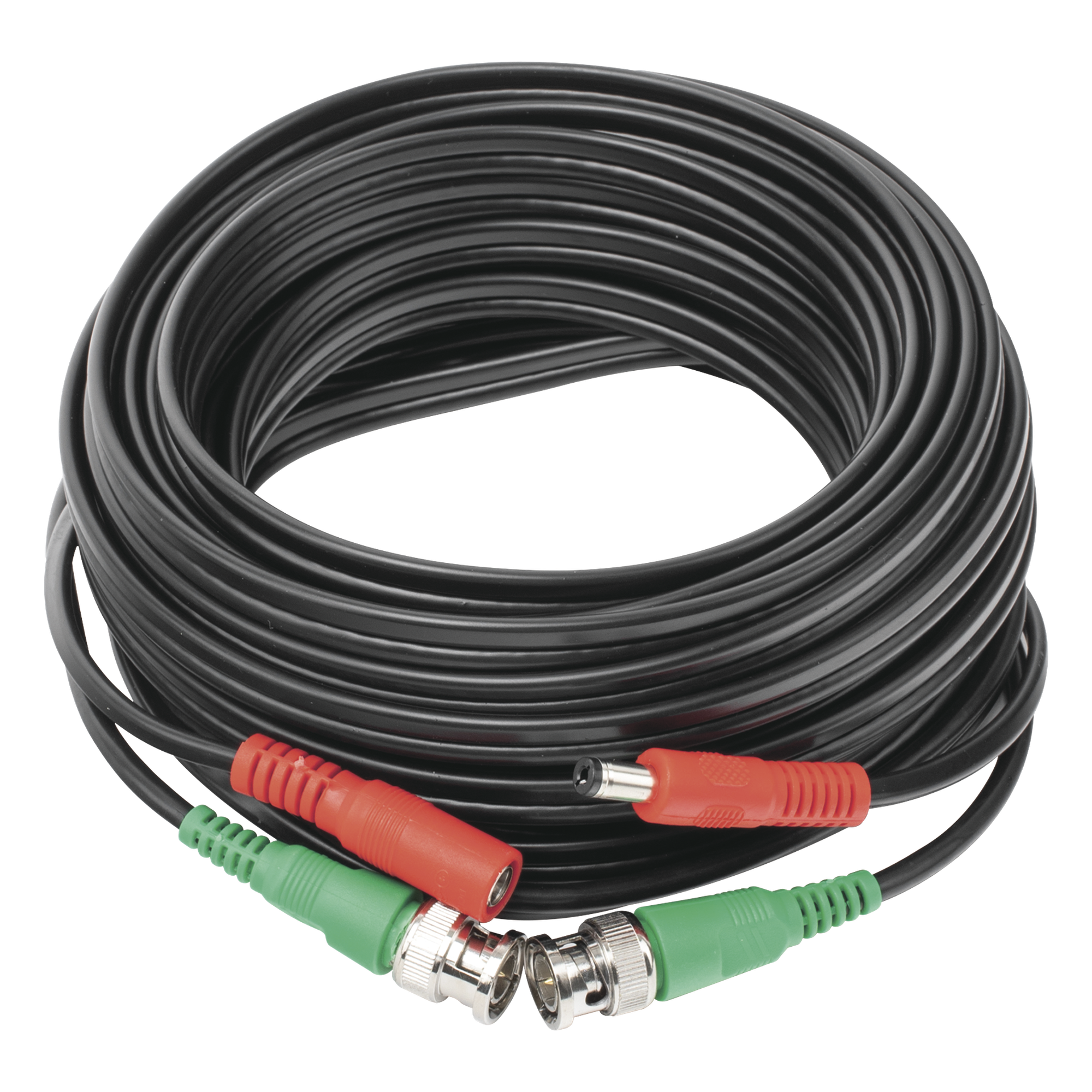 Cable Coaxial (BNC RG59) + Alimentación / SIAMES / 10 Metros (32.81 Pies) / 100% Cobre / Para Cámaras 4K / Uso Interior y Exterior — EPCOM POWERLINE · SKU DIY-10M-HD