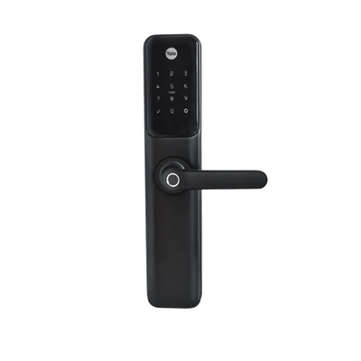 Cerradura Digital YDM60/ Huella digital, tarjeta de proximidad, código numérico y llave / de Alto Diseño Estético! — YALE-ASSA ABLOY · SKU MX83221