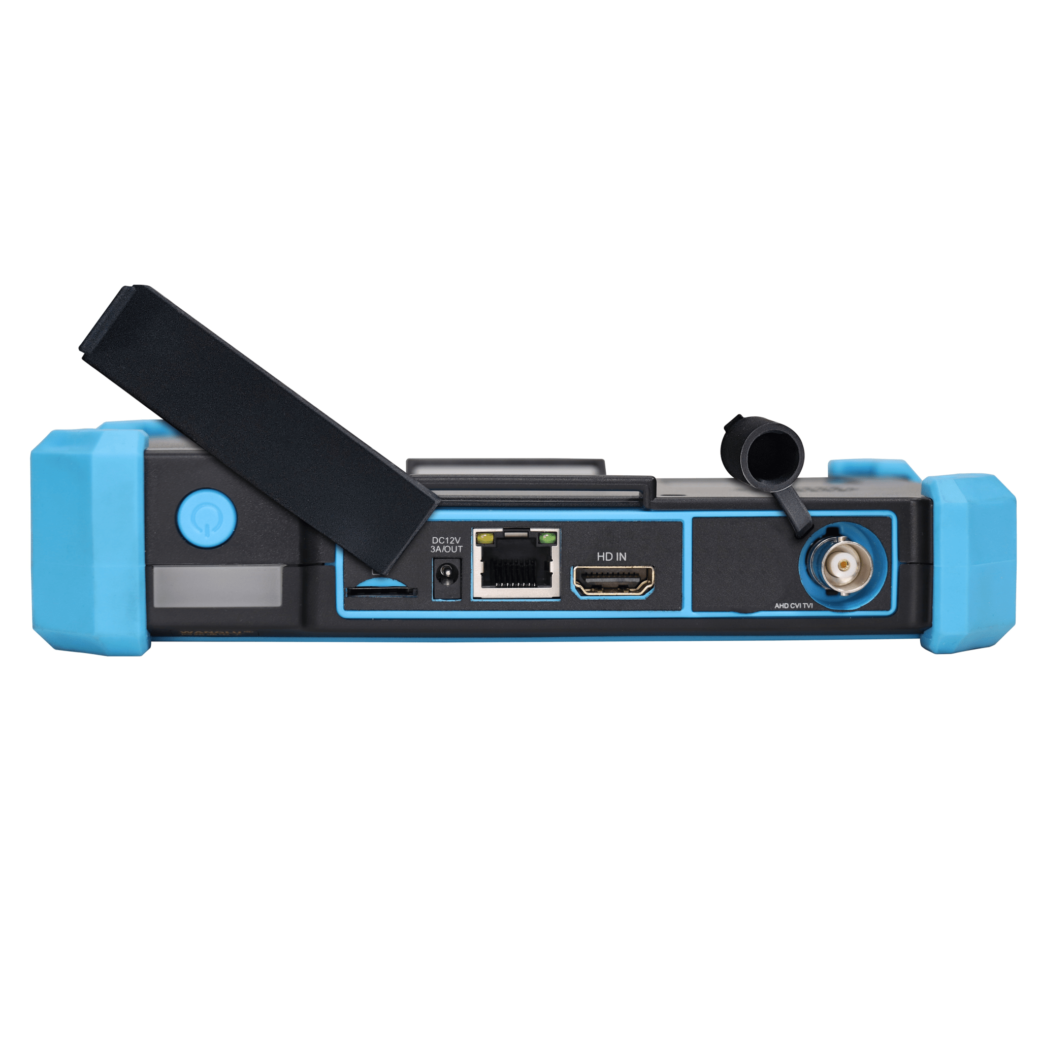Tester de Vídeo | Prueba de Cámara Analógica | Prueba de Cámara IP | Prueba Audio por Coaxitron TVI/CVI/AHD | Soporta ONVIF| 8K/4k | H.264 y H.265 | Entrada VGA | Entrada HDMI | UTP/RJ45 TDR | Detecta y Analizar puertos LLDP/CD