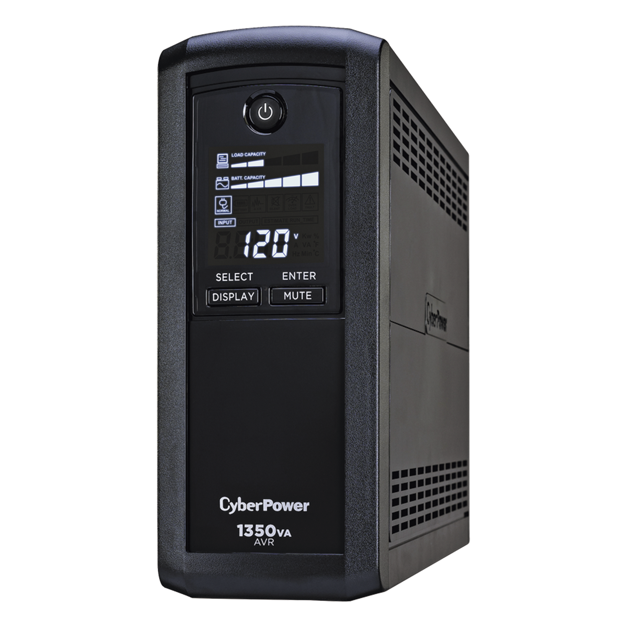 UPS Línea Interactiva / 1350 VA / 815 W / 10 Tomas NEMA 5-15R / LCD Multifunción / AVR / Supresión 1500 J