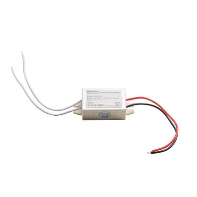Fuente 12 V | 1 Amper | Waterproof | Intemperie grado IP67