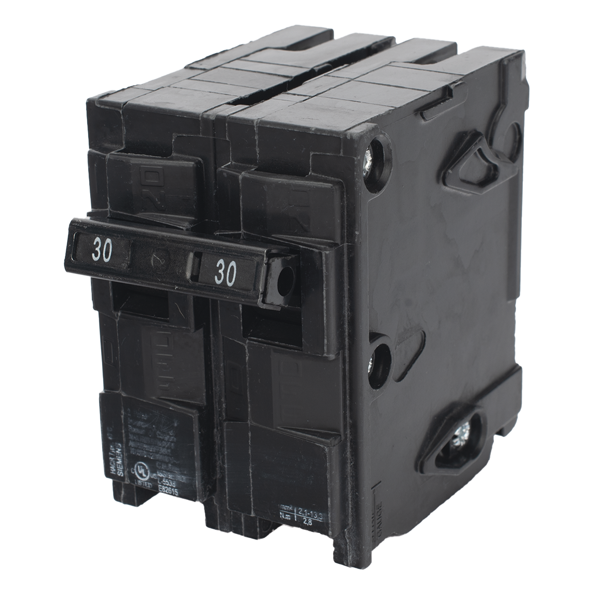Interruptor automático enchufable tipo QP 2 polos, 30 amp — SIEMENS · SKU Q230