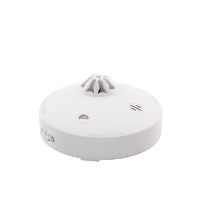 (AX PRO) Detector de Temperatura Inalámbrico para Panel de Alarma HIKVISION / Interior / Soporta Funcionalidad Autónoma / Alerta cuando Excede los 57°C / No compatible con el panel DS-PHA64-LP