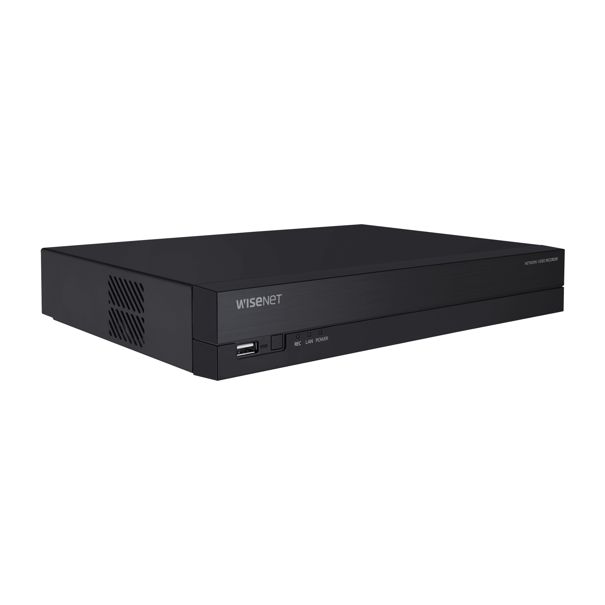NVR 8 Megapíxel / 4 canales / H.265 / P2P Wisenet / 4 puertos PoE 