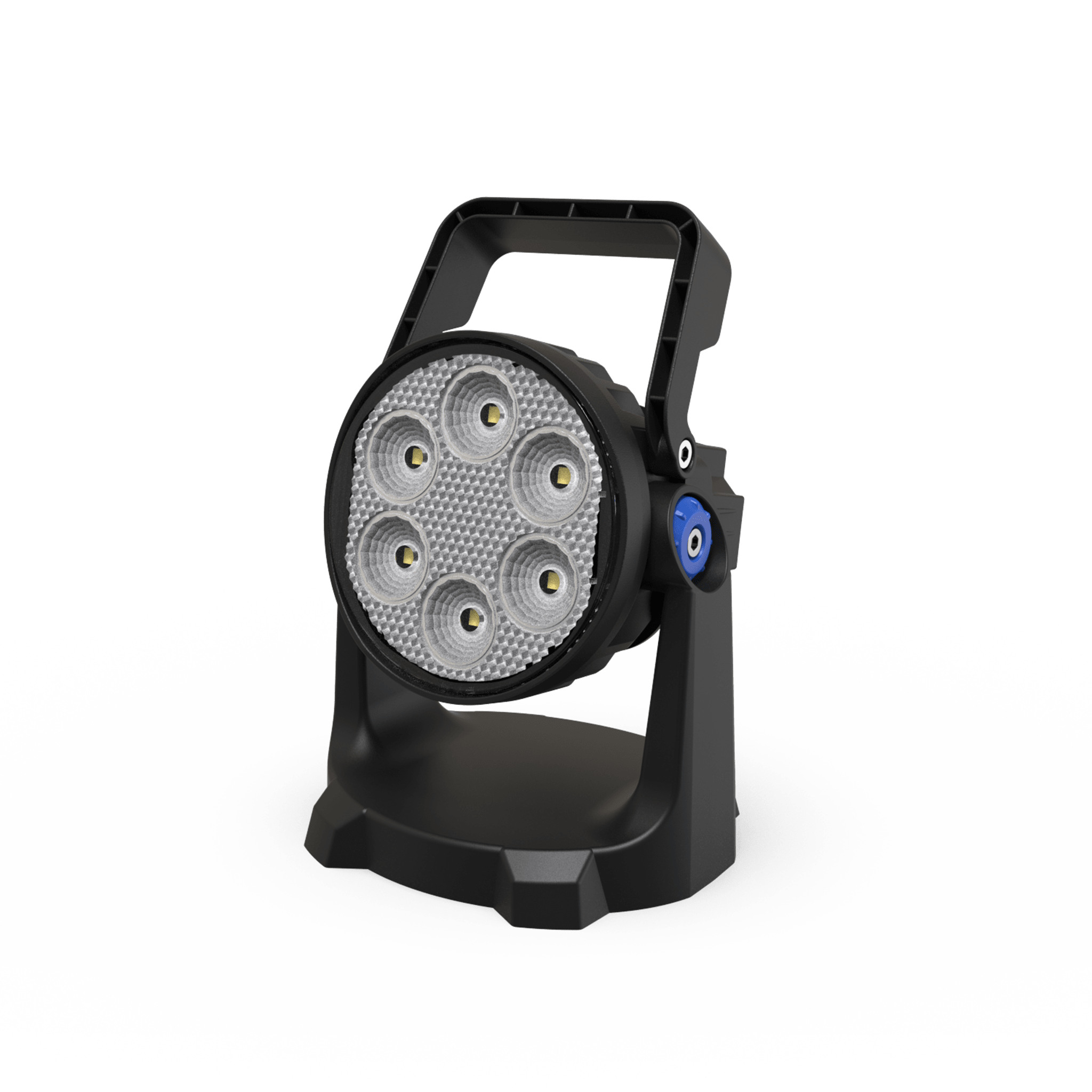 Lámpara de trabajo de mano de 6 LED, con batería recargable y montaje magnético, IP67 — ECCO · SKU EW2562