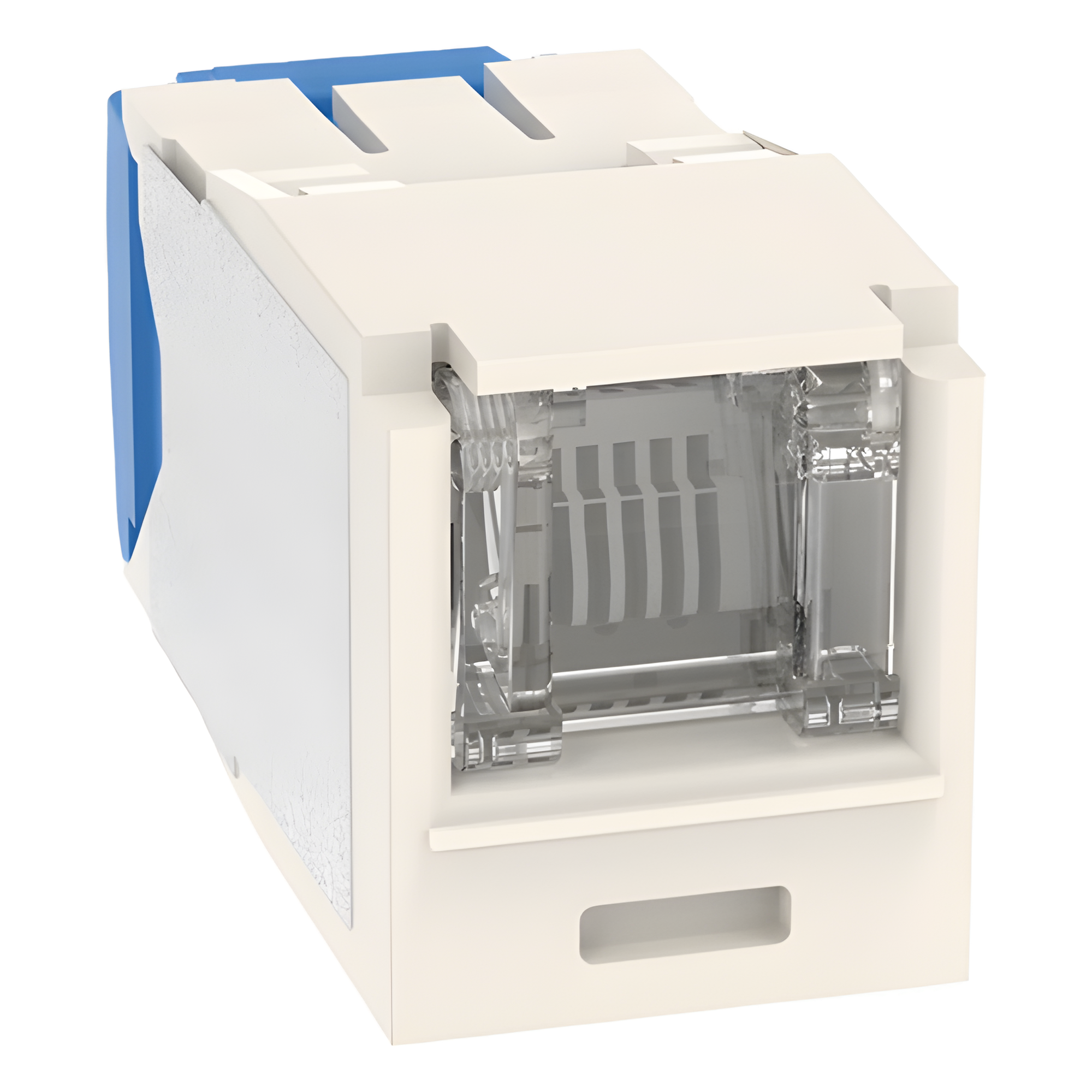 Conector Jack RJ45 / Cat 6A / 8P8C / Terminación TG sin Impacto / 22-26 AWG / -10°C a 65°C / 100W HDBaseT / Blanco — PANDUIT · SKU CJH6X88TGWH