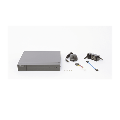 DVR 16 Canales TurboHD + 16 Canales IP / 8 Megapíxel (4K) / Audio por Coaxitron / ACUSENSE Lite / 2 Bahías de Disco Duro / H.265+ / Salida en Video en 4K