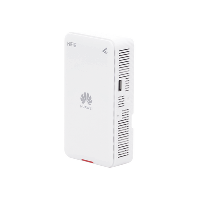 Punto de Acceso Wi-Fi 6 / 2.975 Gbps / MU-MIMO 2x2:2 (2.4GHz y 5GHz) / 1 Puerto 10/100/1000 Mbps (PoE In) / 1 Puerto 10/100/1000 Mbps LAN / Puerto USB / Smart Antenna 20% más cobertura / Instalación en pared / Administración en nube