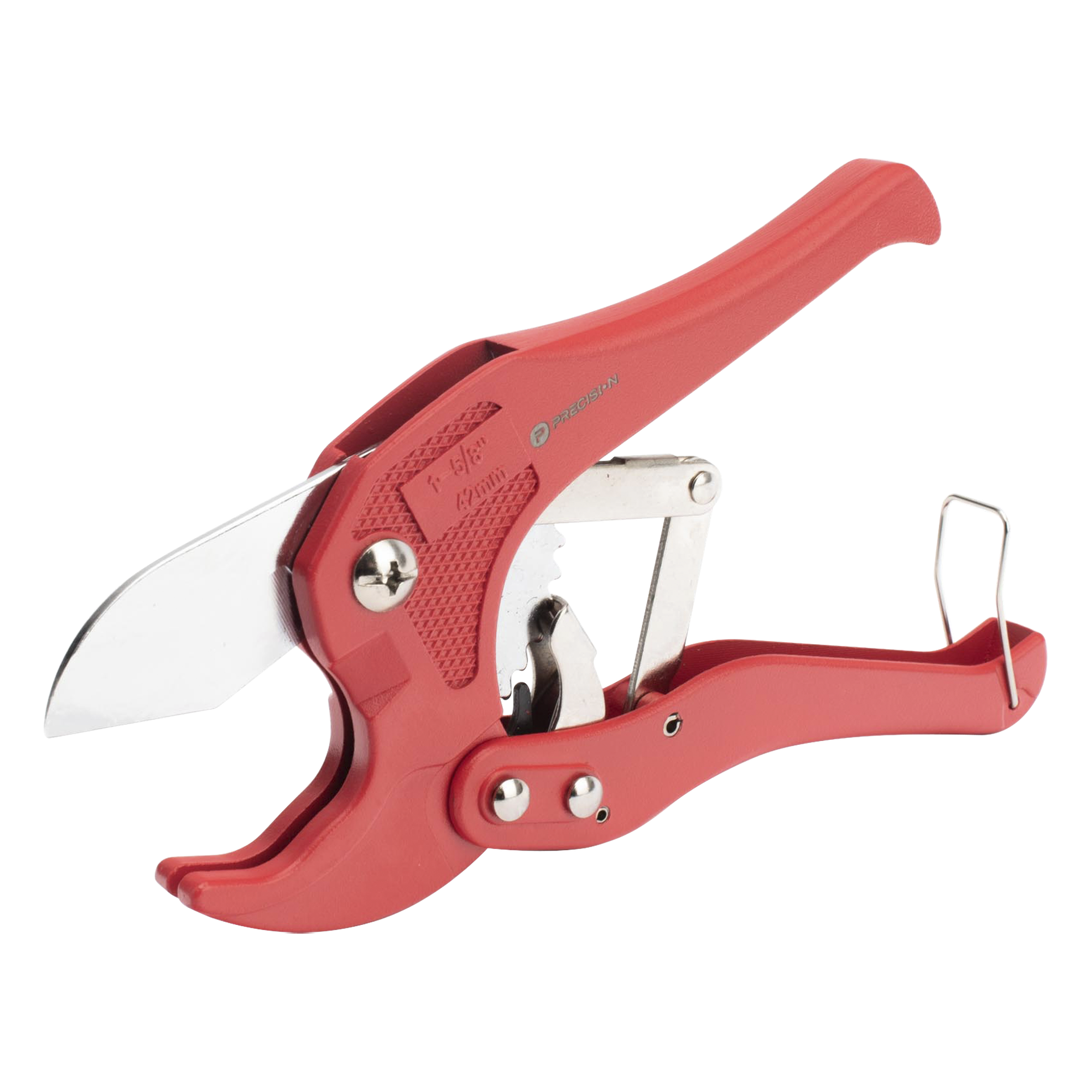 Tijeras Cortadora de Tubos y Mangueras de Plástico de hasta (42mm) 1-5/8" — PRECISION · SKU PST-H01-009