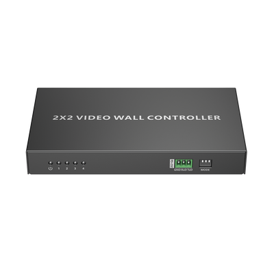 Controlador de VideoWall 2x2 | Multiples Modos de Vista | Audio 3.5mm | Control RS232