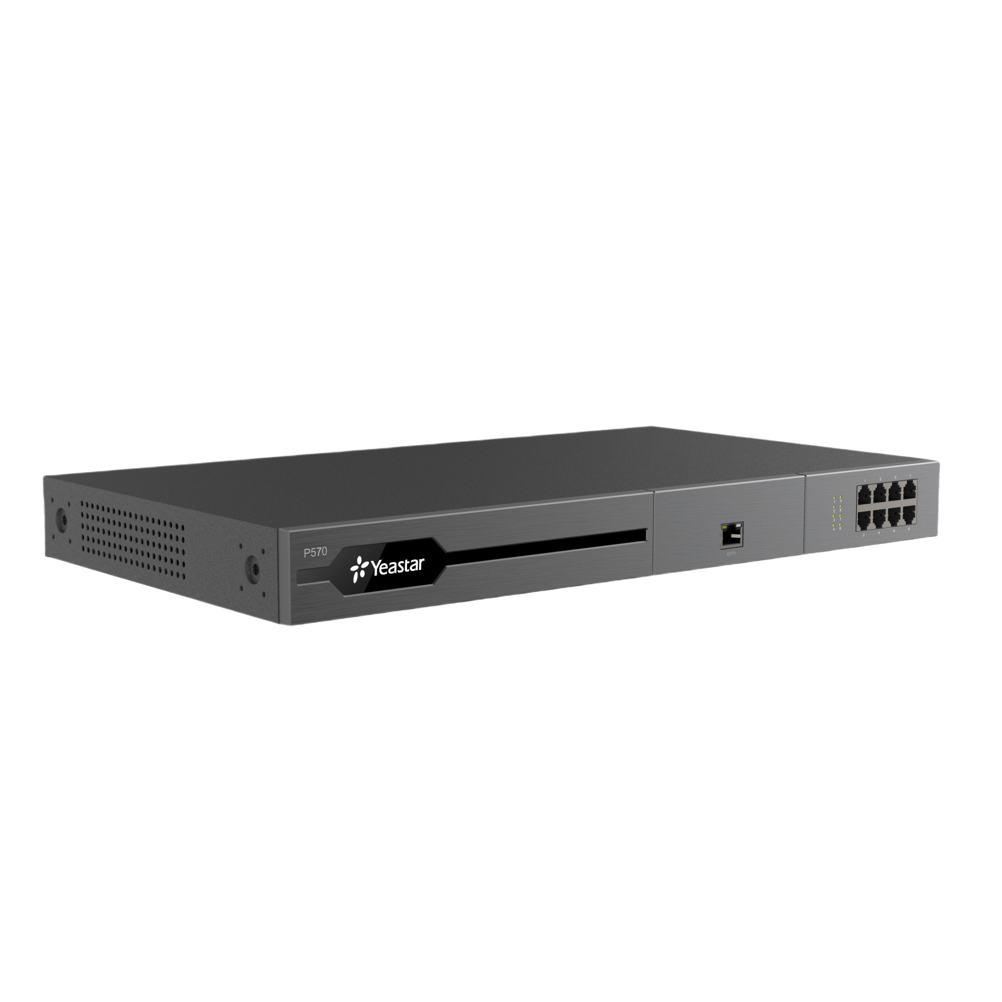 Conmutador IP PBX Enterprise Modular / 300 Extensiones Expansible a 500 / 60 Llamadas Simultáneas Expansible a 120 / Hasta 2 Puertos E1/PRI / Hot Standby / 16 Puertos FXO/FXS / Call Center y Omnicanal IA