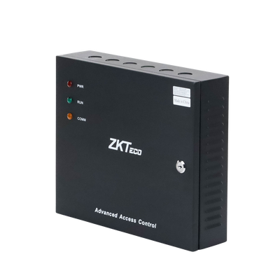 Controlador de Acceso 2 Puertas / 3,000 Huellas 30,000 Tarjetas / TCP/IP / Gabinete y Fuente 12V 5A
